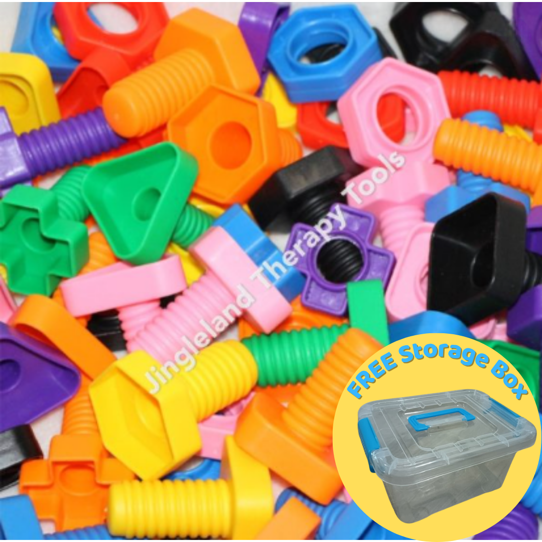Blocks : Nuts and Bolts (5029) with Storage Box - Image 2