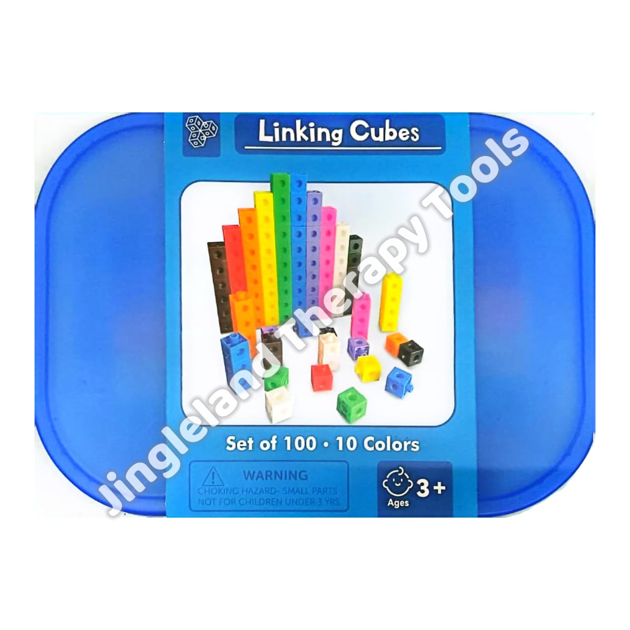 Linking Cubes (Building Blocks 100pcs) : Premium