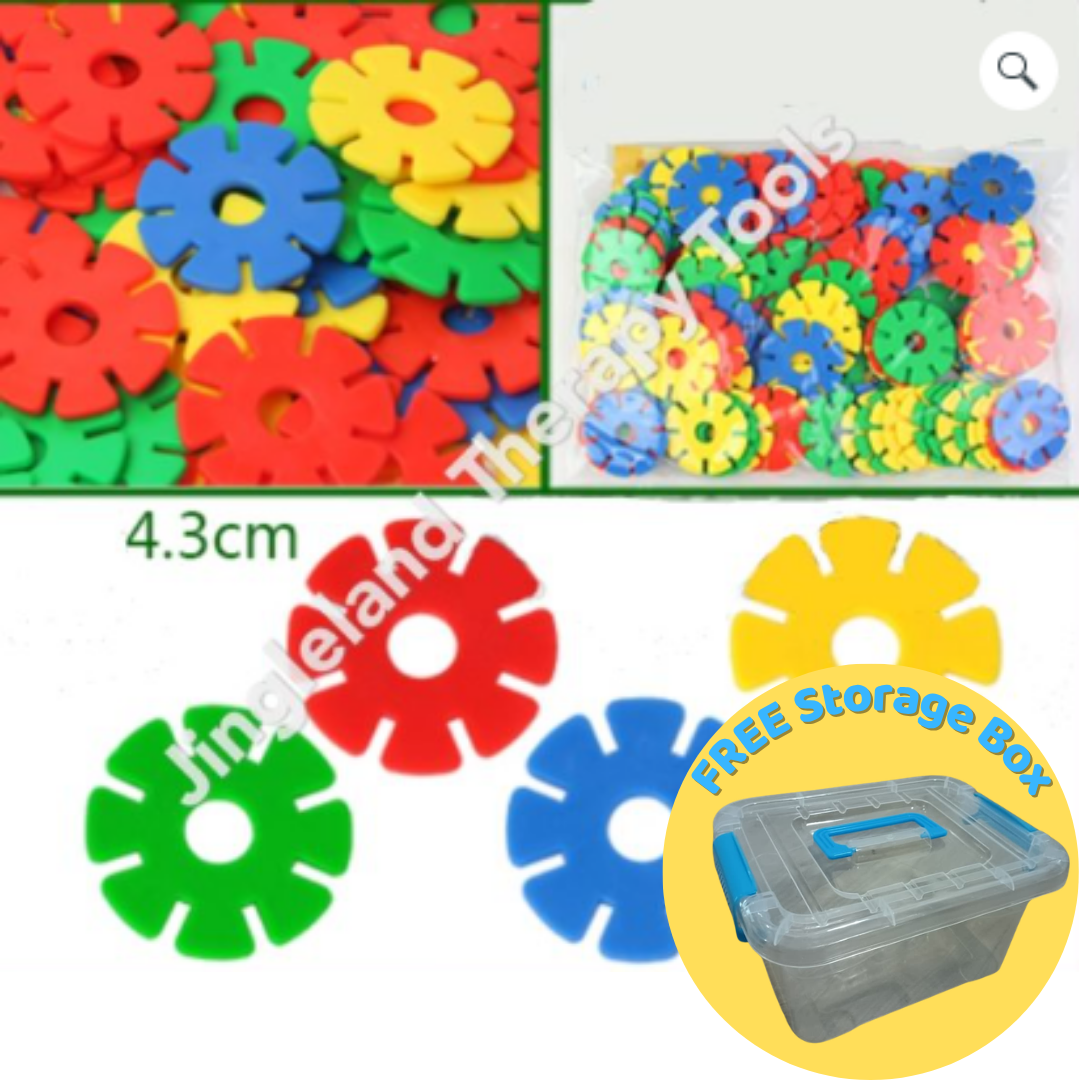 Blocks : Snow Flake with Storage Box - Image 2