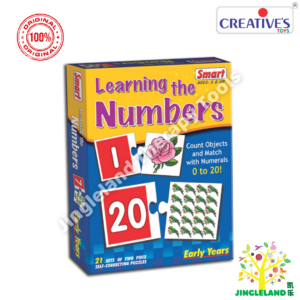 SMART Learning the Numbers Puzzle Game 0–20 for Kids 3+
