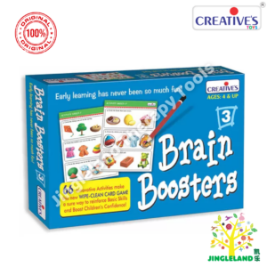Creative’s Brain Boosters Part 3 Wipe-Clean Learning Kit | Ages 4+