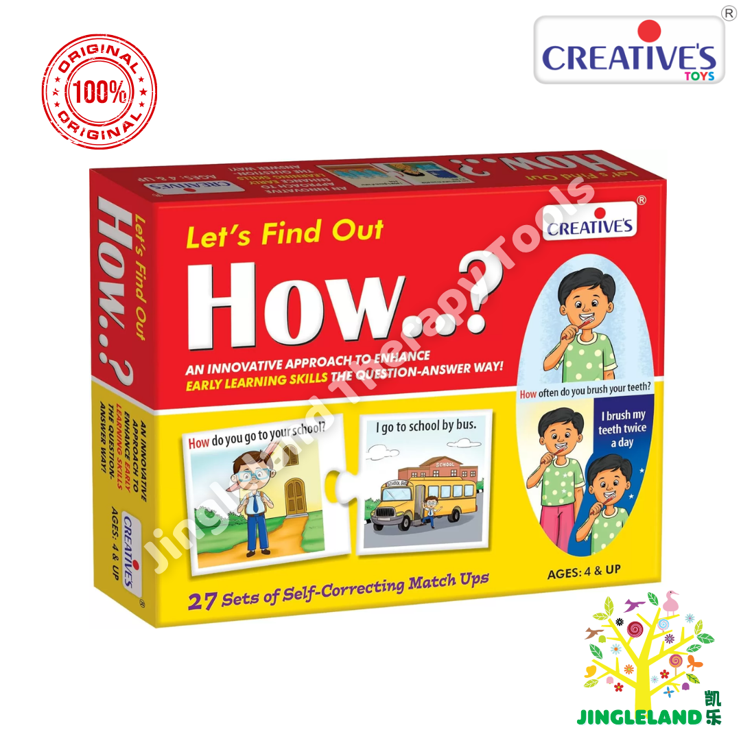 Creative’s WH Questions Series – Let’s Find Out How Educational Learning Game (4+)