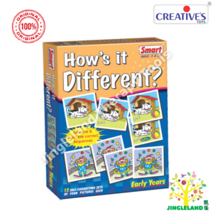 SMART How’s it Different? | Observe & Sequence Cards | Ages 3+