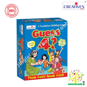 Creative’s Guess 4? Vocabulary Building Game for Kids & Families