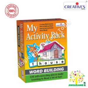 Creative’s Word Building Activity Pack – Reading & Spelling Learning Game (4+)