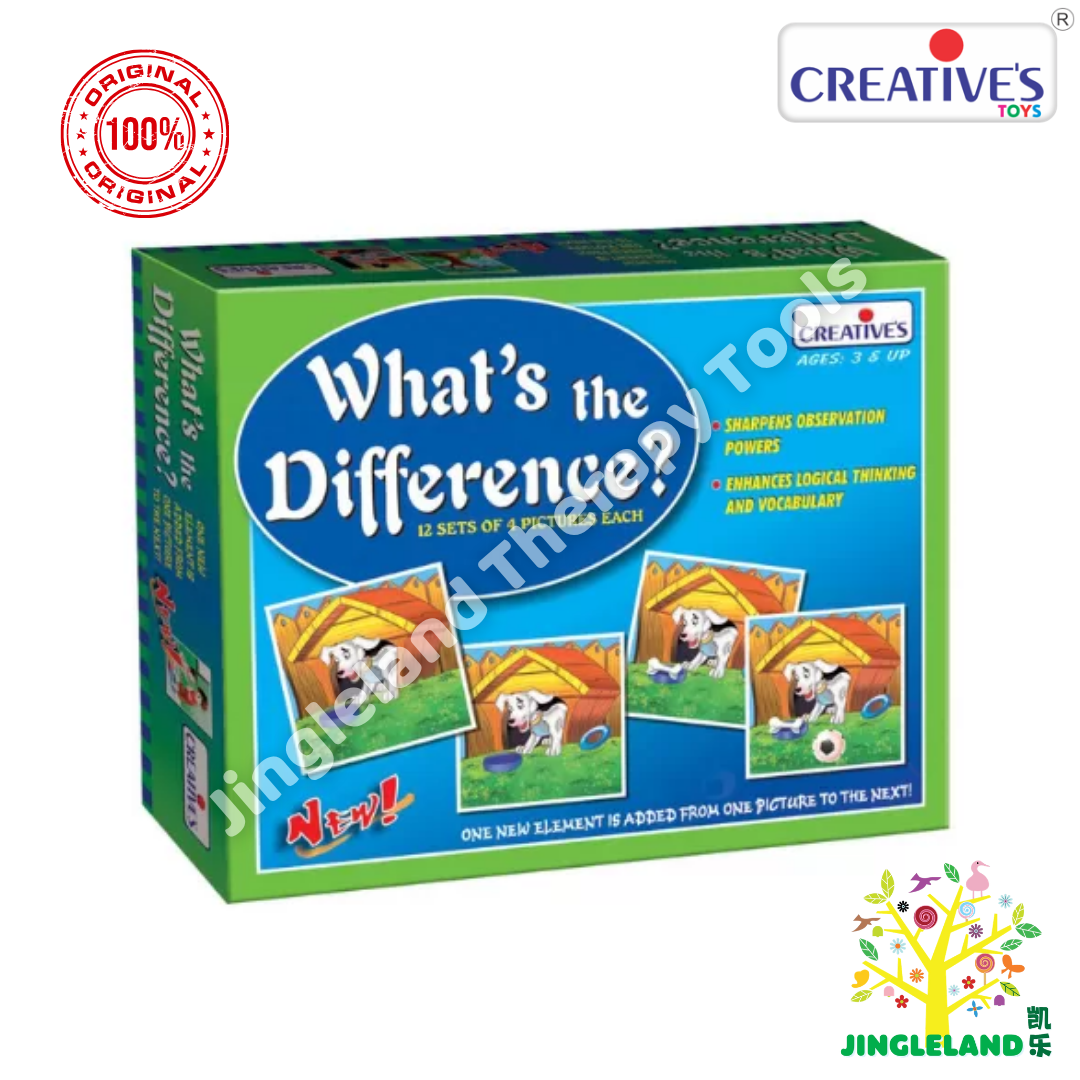 Creative’s What’s the Difference? Sequential Picture Game Ages 3+