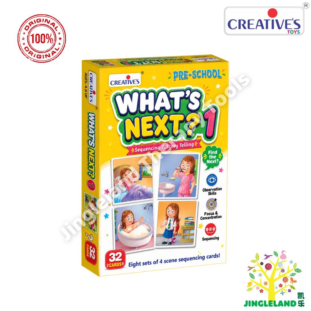 Creative’s What’s Next 1 Picture Sequencing Educational Game Age 4+