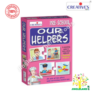 Creative’s Our Helpers Matching Game for Kids 4+