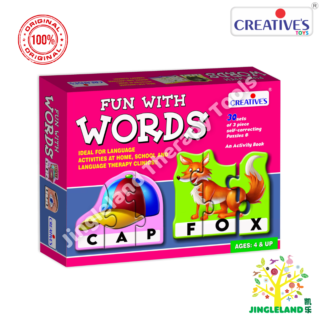 Creative’s Fun With Words – 3 Letter Word Building Puzzle Game (4+)