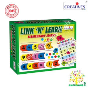 Creative’s Link N Learn Math Game for Kids Addition Subtraction Toy Age 5+