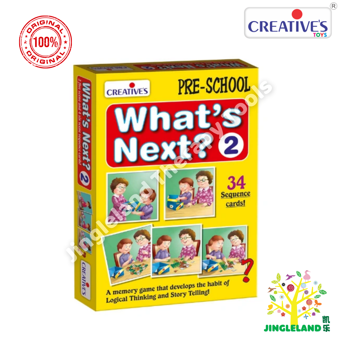 Creative’s What’s Next 2 Picture Sequencing Educational Game Age 4+