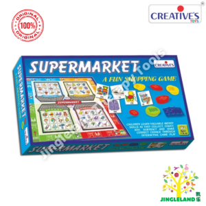 Creative’s Supermarket Shopping Board Game for Kids 7+ Money Learning Toy