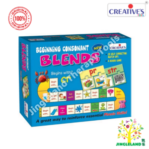 Creative’s Beginning Consonant Blends – Phonics Learning Game (4+)