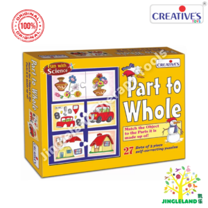 Creative’s Part to Whole Learning Game for Kids | Ages 4+