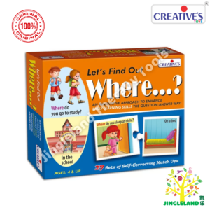 Creative’s Let’s Find Out Where Educational Question‑Answer Game (4+)