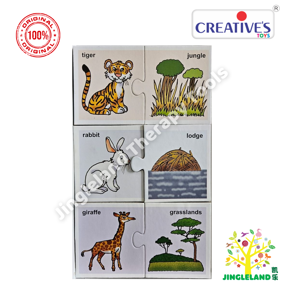 SMART Whose Home 21 Self-Correcting Animal Habitat Puzzles Age 4+ - Image 2