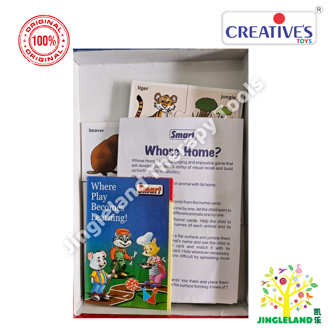 SMART Whose Home 21 Self-Correcting Animal Habitat Puzzles Age 4+ - Image 3